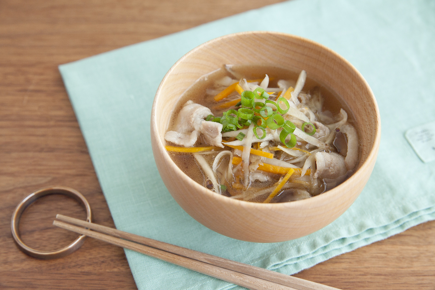 つくりおきアレンジ きんぴらで豚汁 ふたりごはん