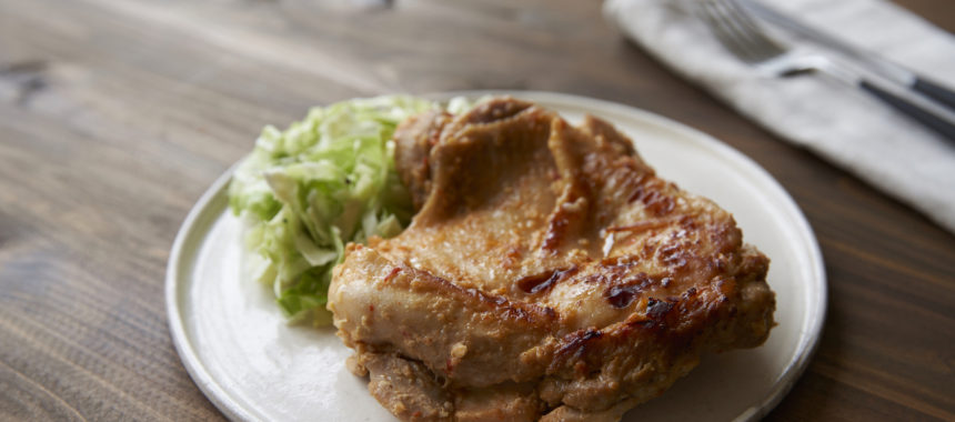 漬け込んで焼くだけ 鶏肉のみそ漬け焼き ふたりごはん