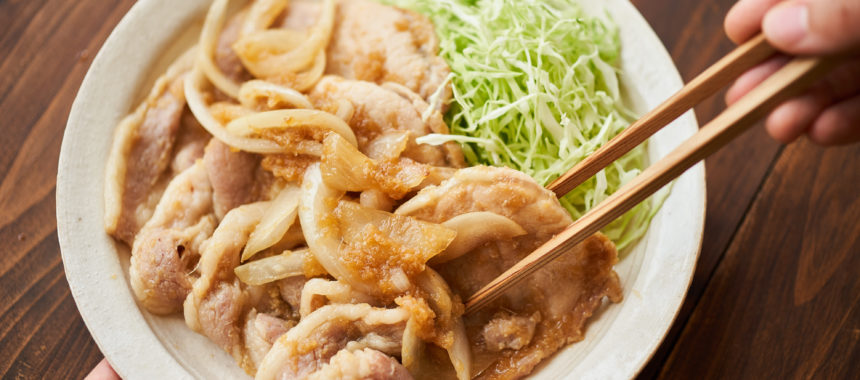 とにかく柔らかい 豚のしょうが焼き ふたりごはん