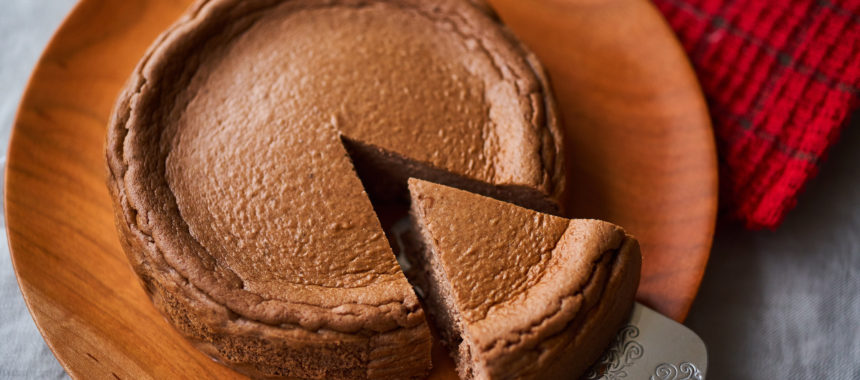 糖質控えめレシピ ココアのお豆腐チーズケーキ ふたりごはん