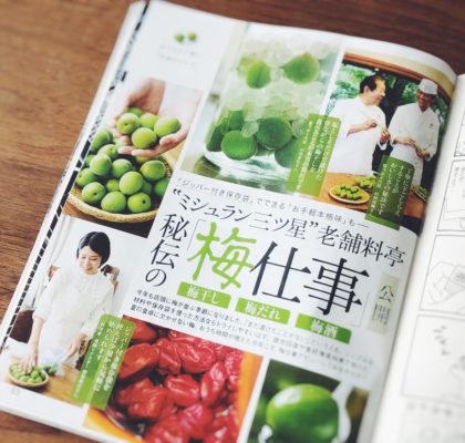 青梅のはちみつ漬け ふたりごはん 青梅のはちみつ漬け ふたりごはん