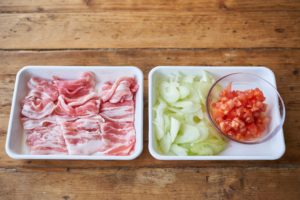 切り干し大根と豚肉のフライパン中華蒸しの作り方・レシピ