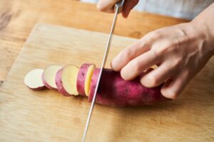さつまいものみりんレモン煮のレシピ・作り方
