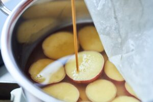 さつまいものみりんレモン煮のレシピ・作り方