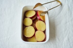さつまいものみりんレモン煮のレシピ・作り方